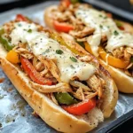 Healthy Crockpot Chicken Philly Cheesesteak Recipe