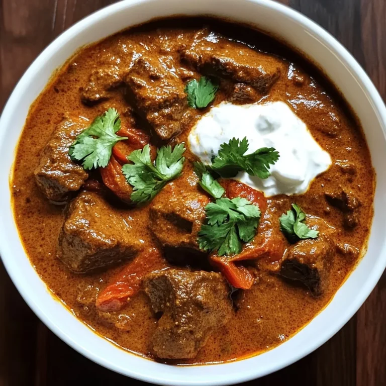 Indian Beef Curry with Tomato Gravy and Whole Spices