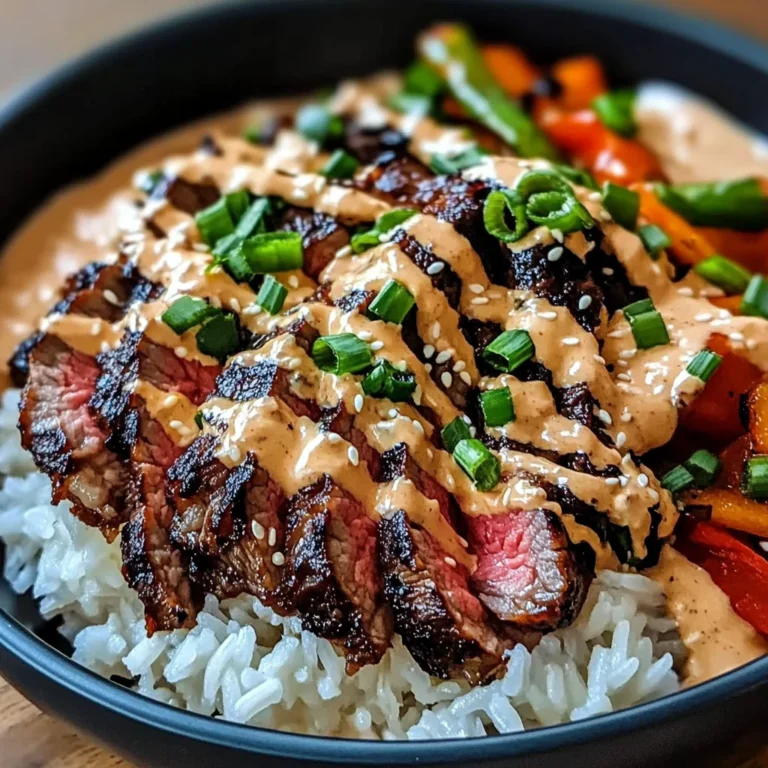 Korean BBQ Steak Rice Bowls with Spicy Cream Sauce: An Incredible Ultimate Recipe