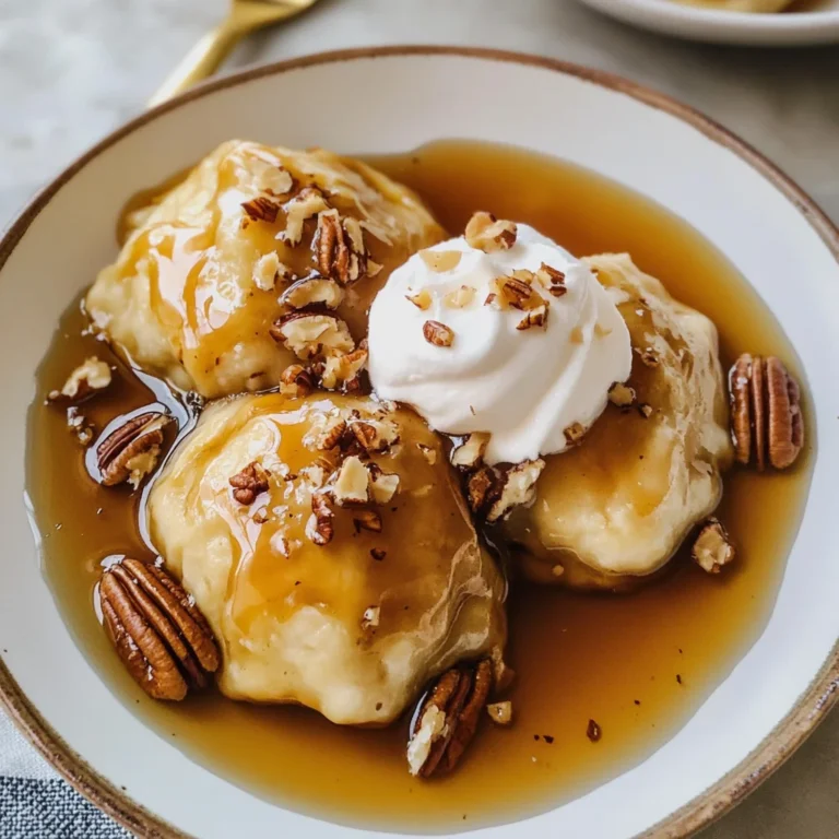Maple Dumplings
