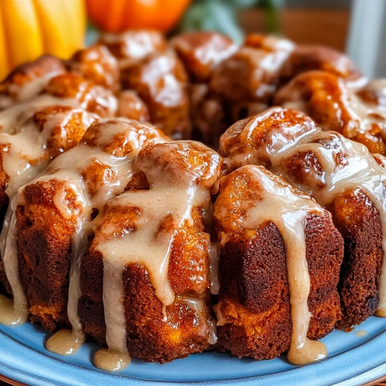 Pumpkin Spice Monkey Bread Recipe