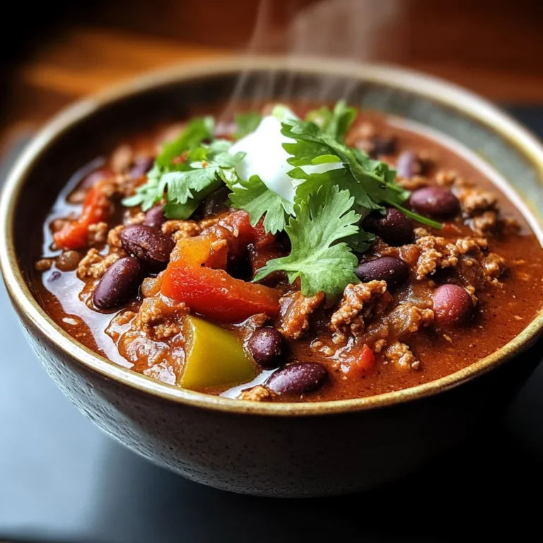 Slow Cooker Chili