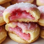 Soft Strawberry Cheesecake Cookies - Sweet & Creamy Bites