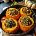 Stuffed Mini Pumpkins Recipe