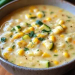 Summer Fresh Corn and Zucchini Chowder