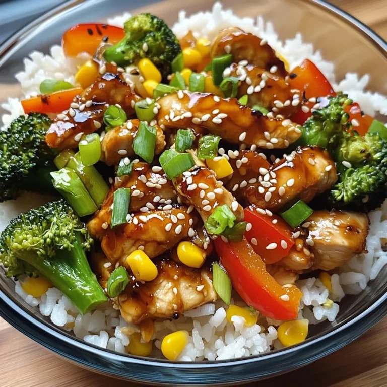 Teriyaki Chicken & Veggie Rice Bowl
