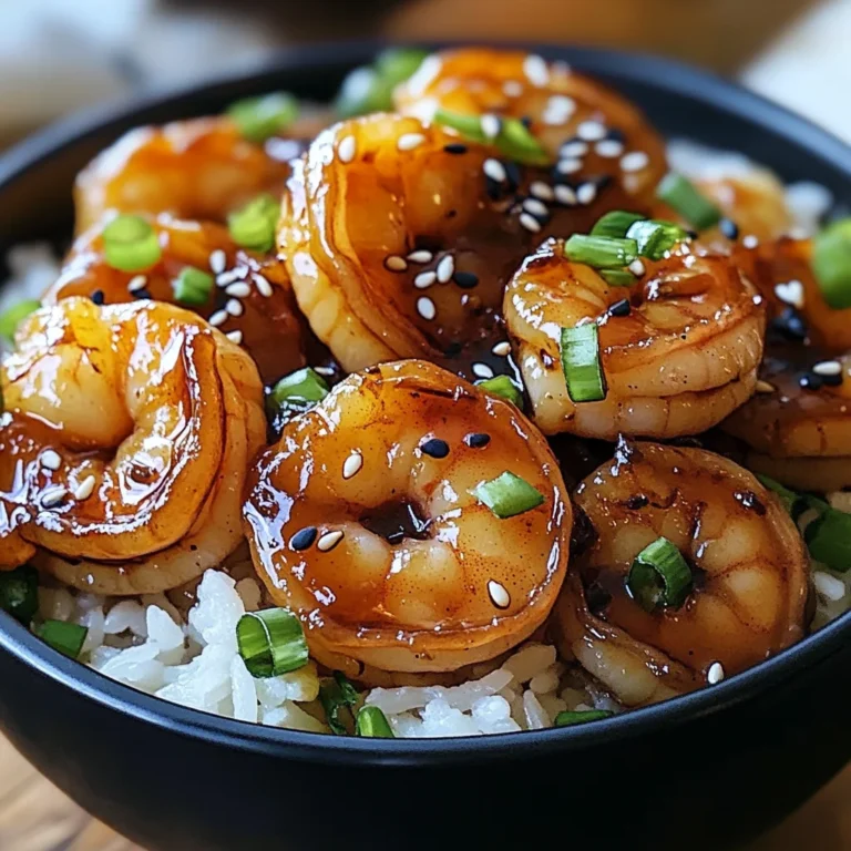 20 Minute Honey Garlic Shrimp & Rice Bowl