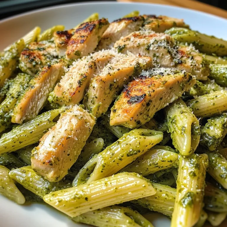 30-Minute Basil Pesto Chicken Pasta Everyone Craves