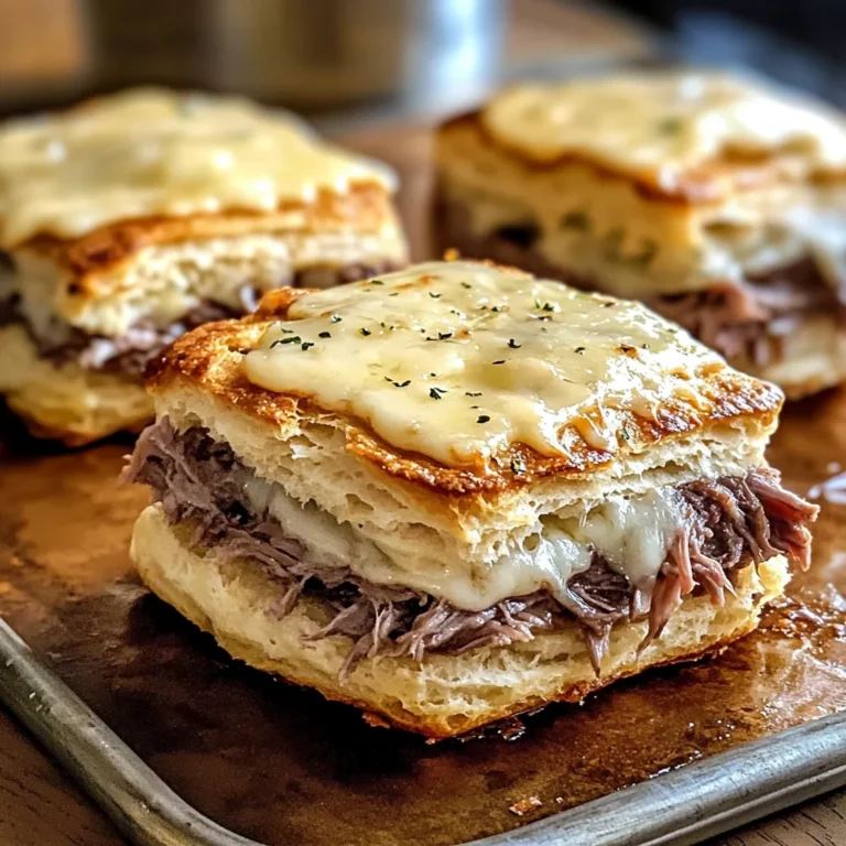 Baked French Dip Biscuits Recipe: A Comforting, Family-Friendly Meal