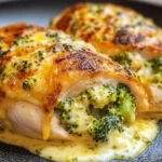 Broccoli Cheese Stuffed Chicken