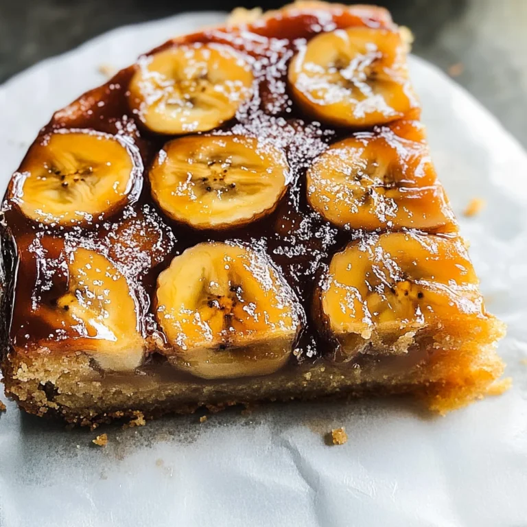 Caramelized Banana Upside-Down Cake
