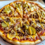 Cheeseburger Pizza