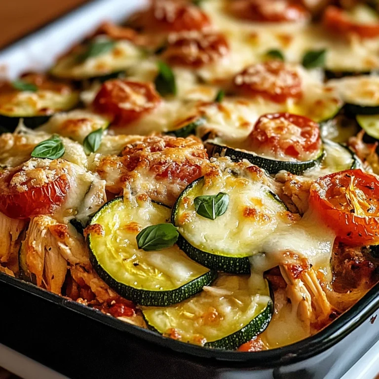 Chicken Zucchini Bake