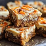 Cream Cheese Carrot Cake Bars