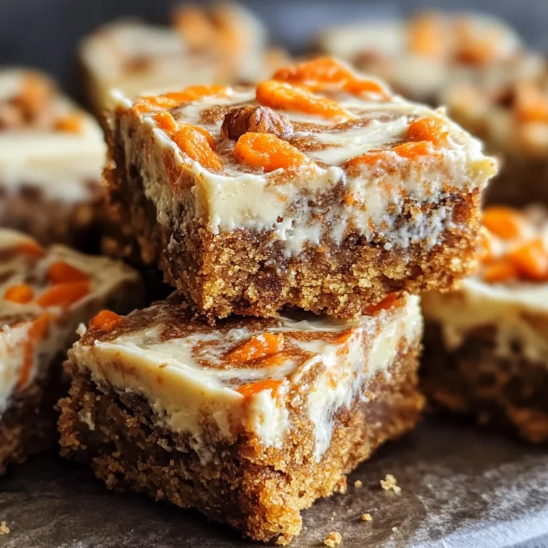 Cream Cheese Carrot Cake Bars