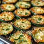 Crispy Baked Parmesan Zucchini