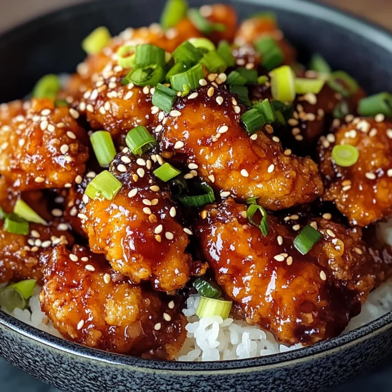 Crispy Sesame Chicken with Sweet & Sticky Sauce