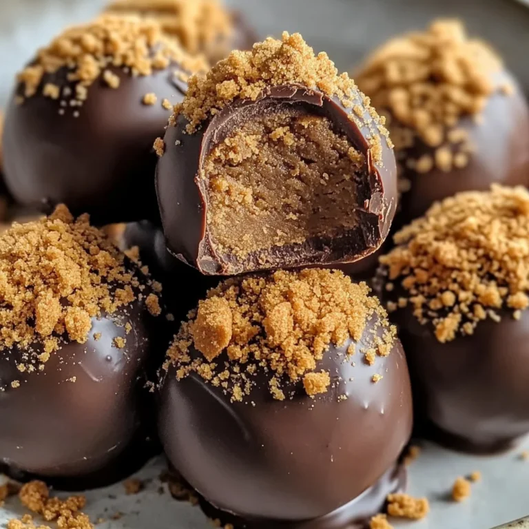 Easy Homemade Biscoff Truffles