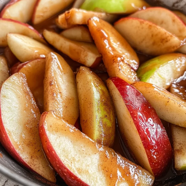 Healthier Caramelized Apples