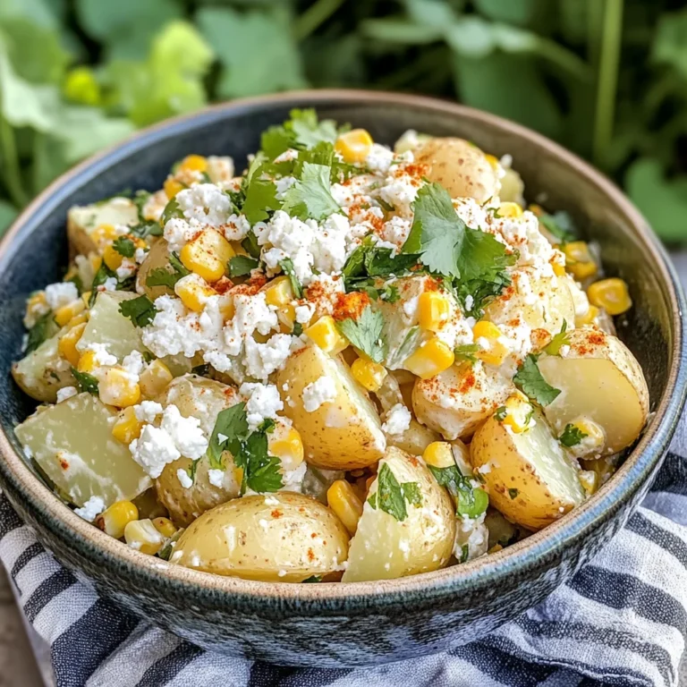 Mexican Street Corn Potato Salad