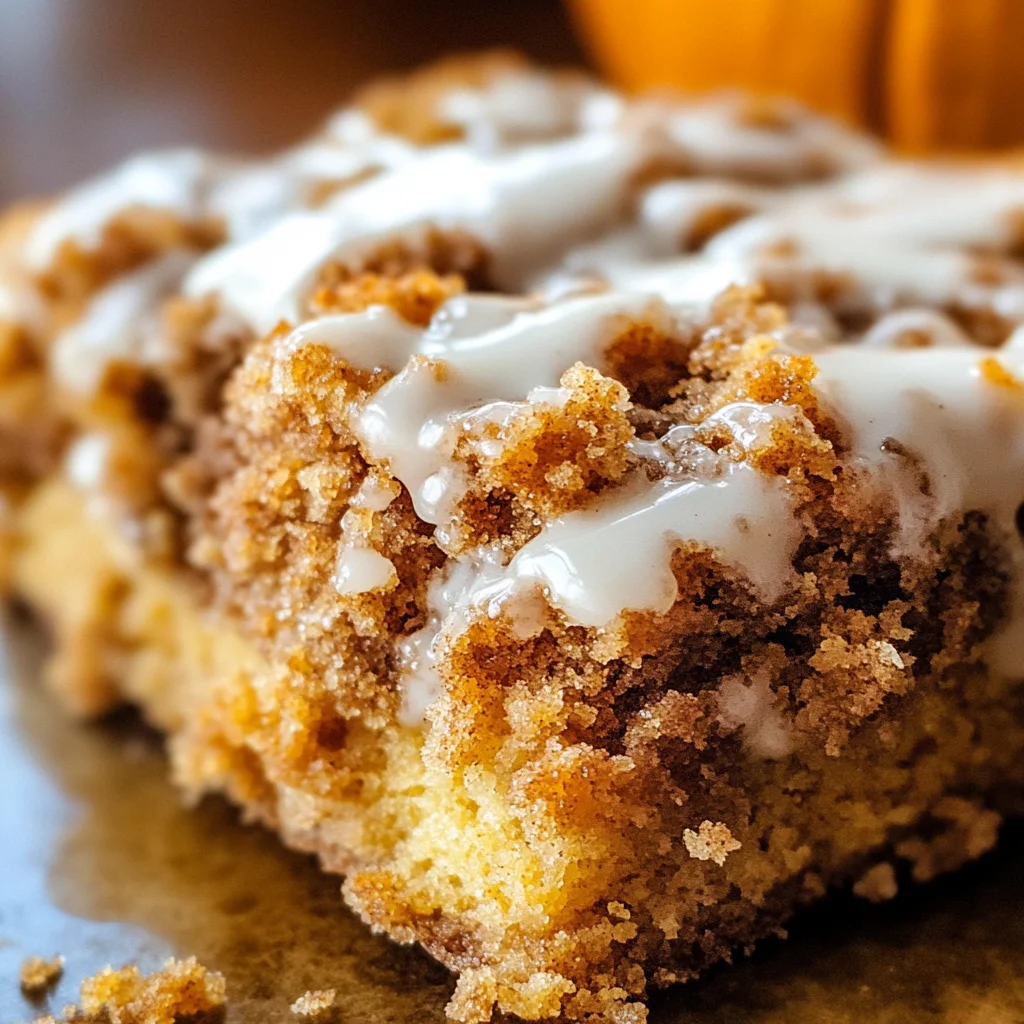 Pumpkin Coffee Cake Recipe