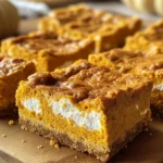 Pumpkin Cottage Cheese Bars