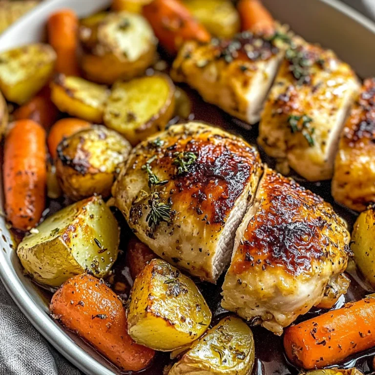 Sheet Pan Honey Mustard Chicken