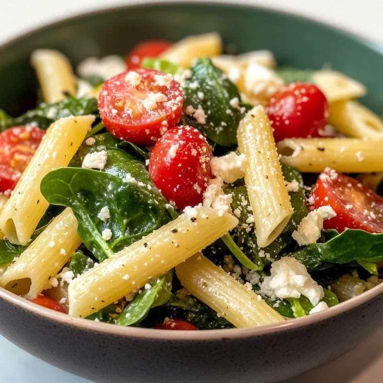 Spinach Pasta Salad