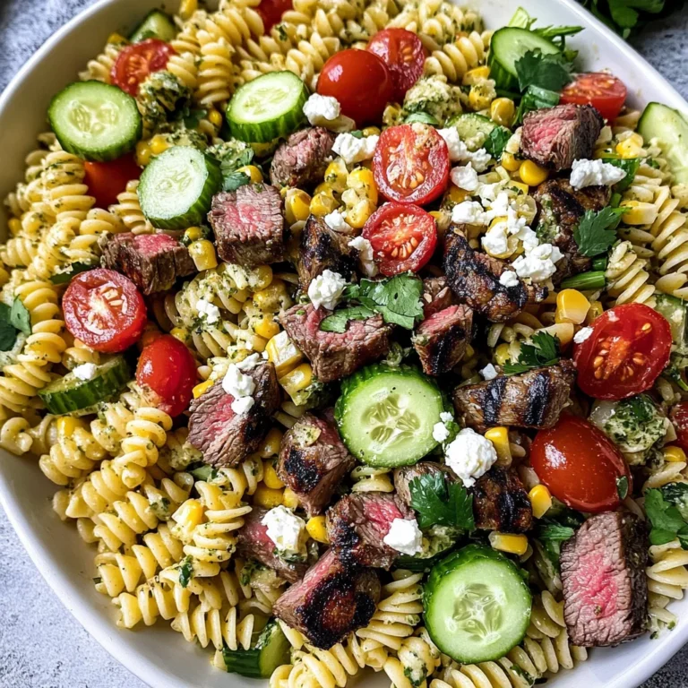 Steak Pasta Salad
