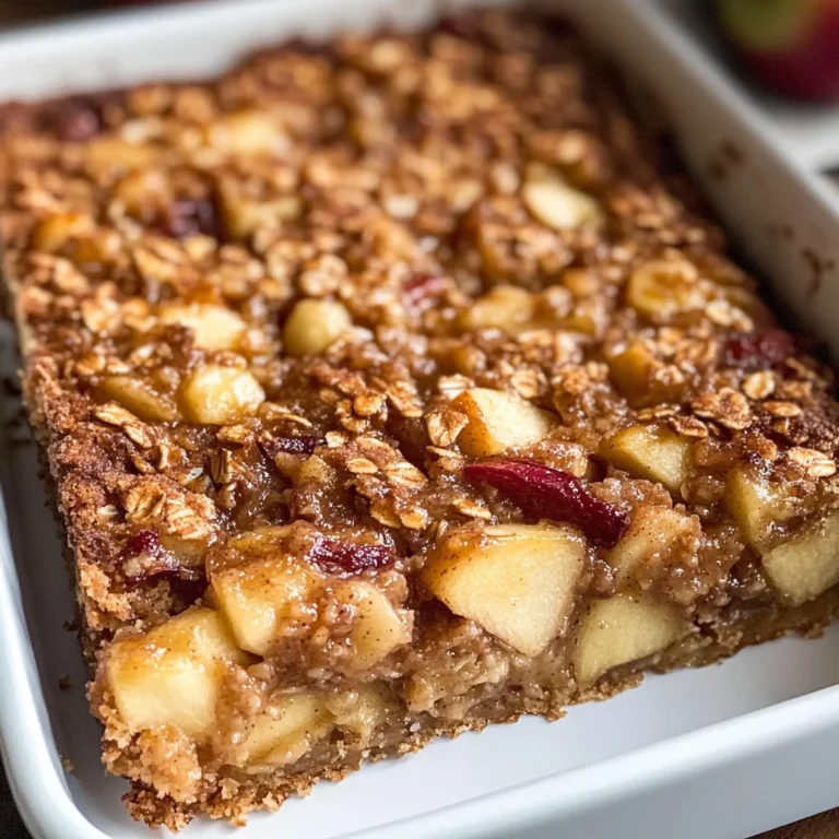 Apple Cinnamon Oatmeal Bake