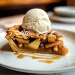 Apple Pie à la Mode (Apple Pie with Ice Cream Recipe)