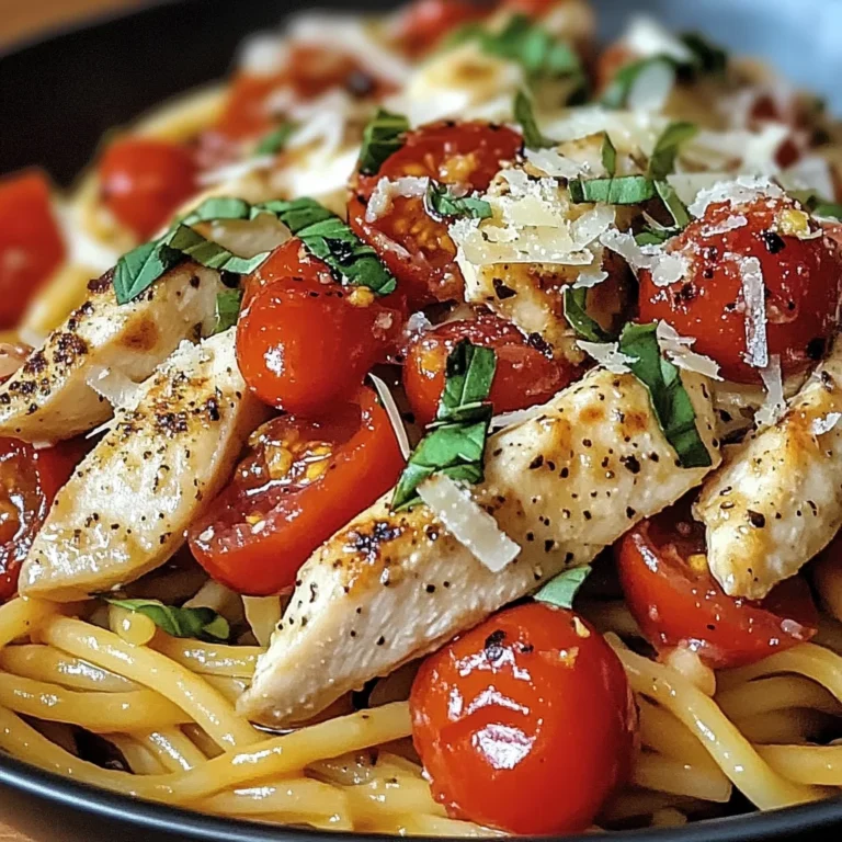 Bruschetta Chicken Pasta