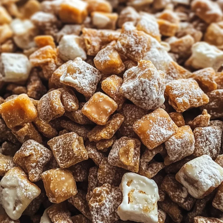 Caramel Apple Puppy Chow