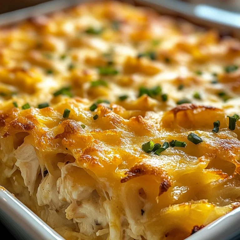 Chicken Hashbrown Casserole