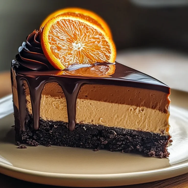 Chocolate Orange Cheesecake