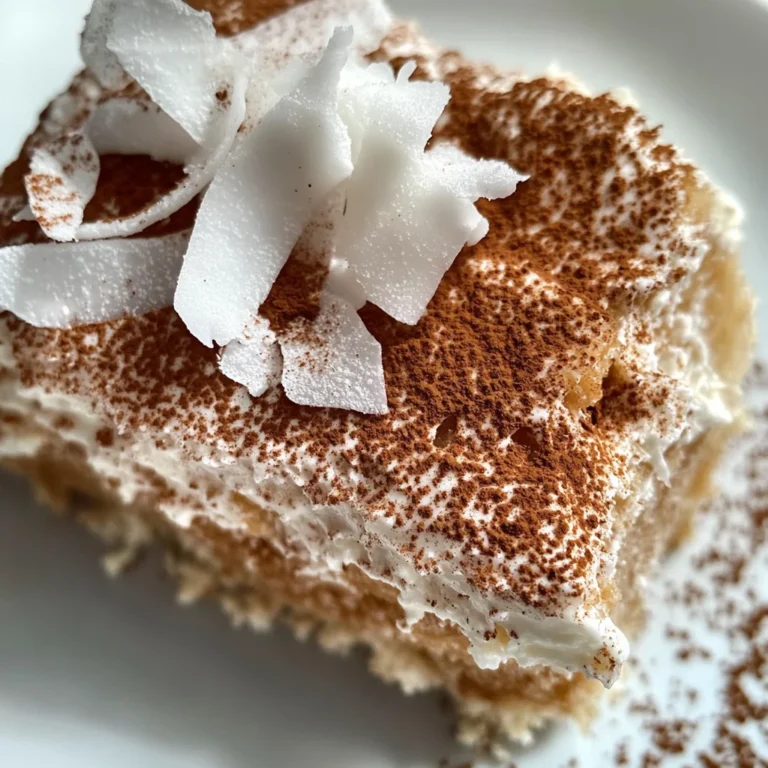 Coconut Rum (Coquito) Tiramisu