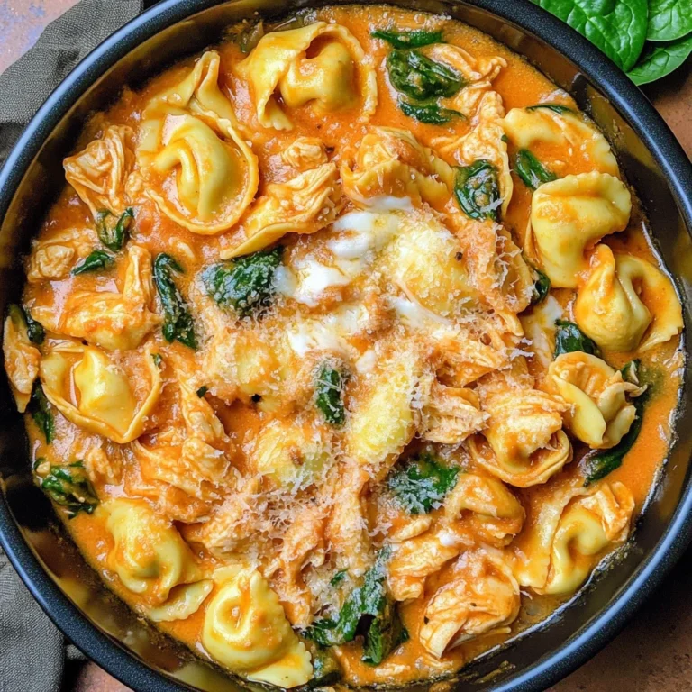 CrockPot Chicken Tortellini