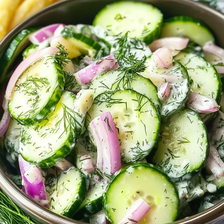 Cucumber Dill Salad