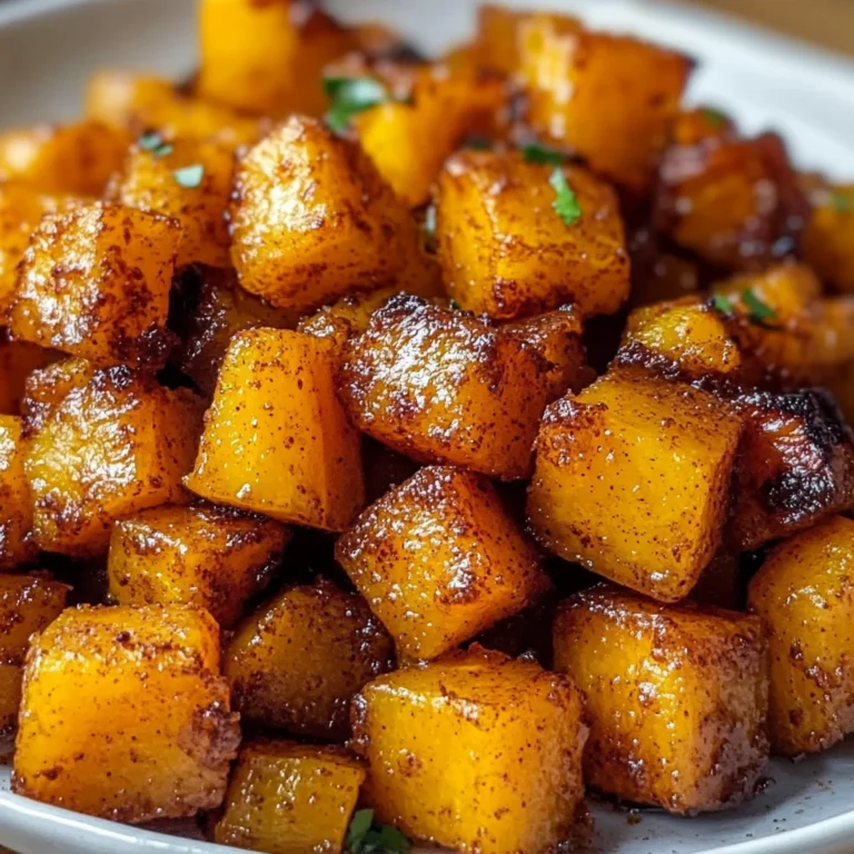 Easy Cinnamon Roasted Butternut Squash Recipe