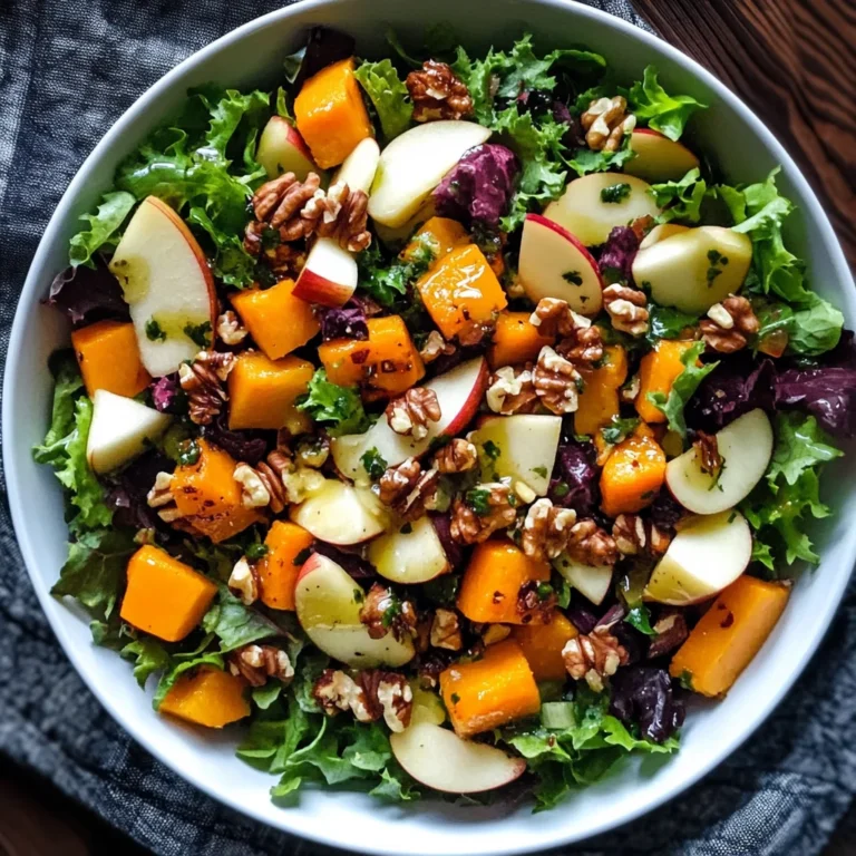 Harvest Salad with Apple Cider Dressing