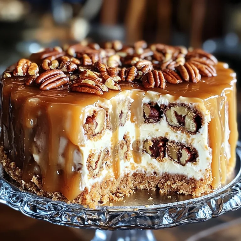 Indulgent Butter Pecan Praline Poke Cake You'll Crave Again!