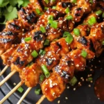 Korean BBQ Chicken Skewers