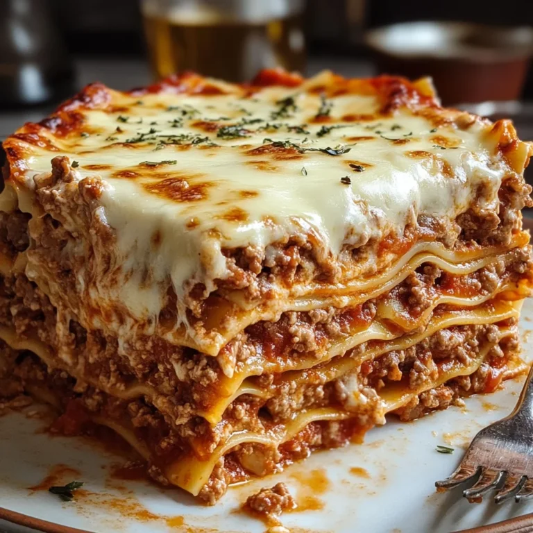 Lasagna Cake