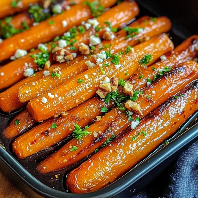 Maple Dijon Roasted Carrots