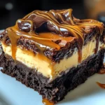 Milky Way Caramel Cheesecake Brownies