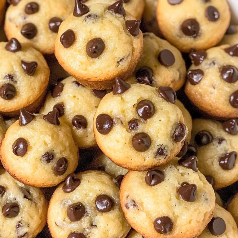 Mini Chocolate Chip Muffins