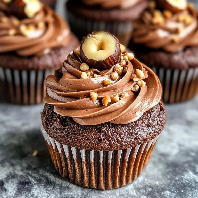 Nutella Cupcakes