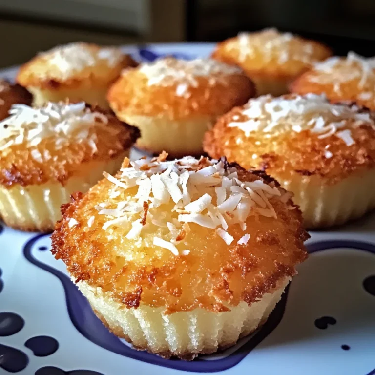 Portuguese Coconut Cakes