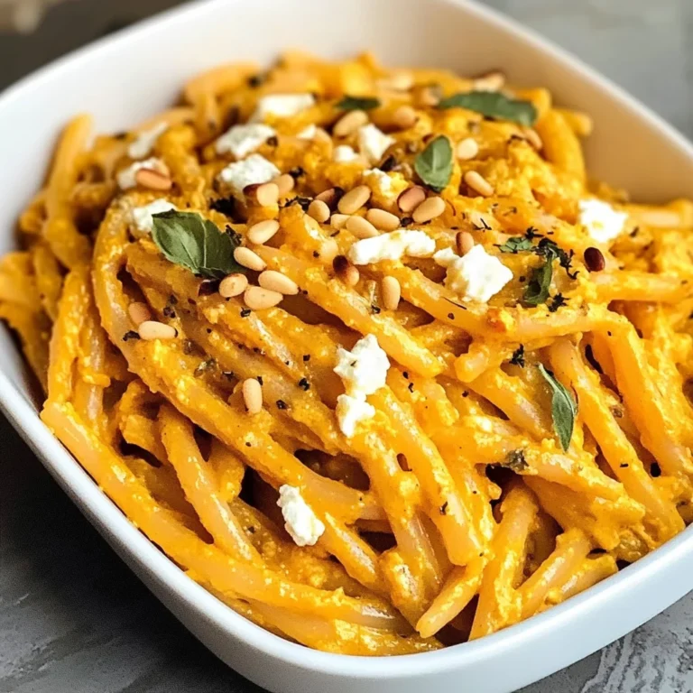 Pumpkin Feta Pasta: A Delicious & Easy Fall Recipe
