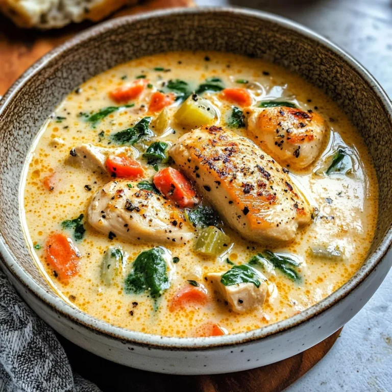 Rich, Creamy Marry Me Chicken Soup